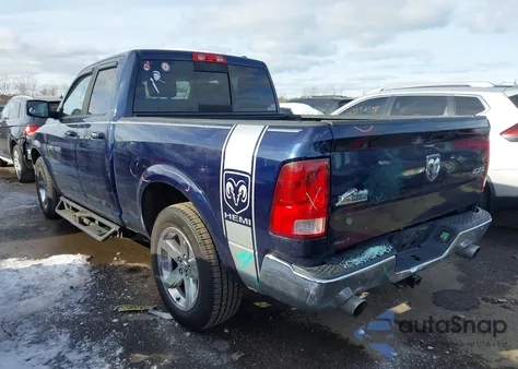 2012 Ram 1500 Slt z USA, uszkodzony, nr VIN 1C6RD7GT4CS314139